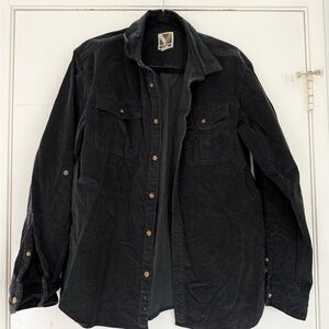 Men's Black Corduroy Jacket